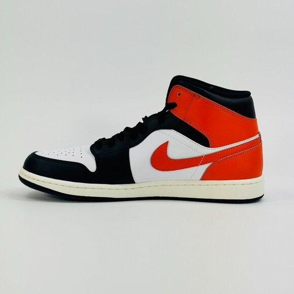 Air Jordan 1 Mid 'Black Toe Starfish' DQ8426-801 size 11.5 - Picture 2 of 8